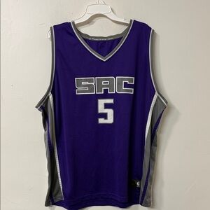 NBA sacramento kings Fox jersey